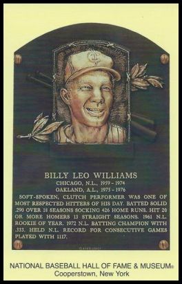 45 Billy Williams '87